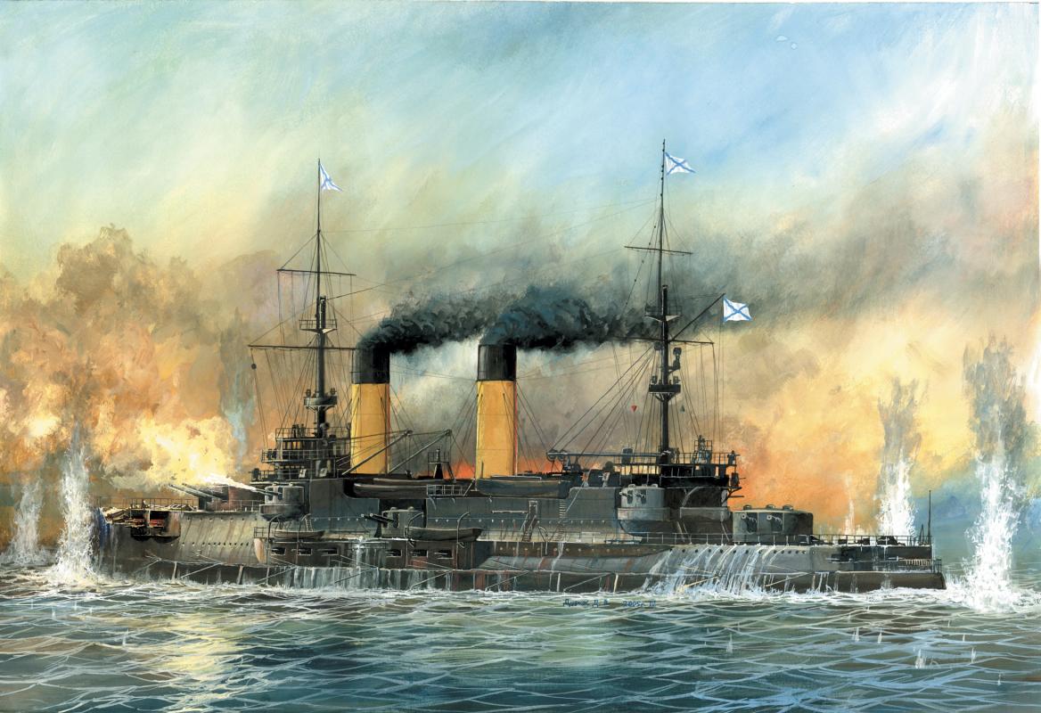 Russian Imperial Battleship Oriol Russian Imperial Battleship Oriol von Zvezda