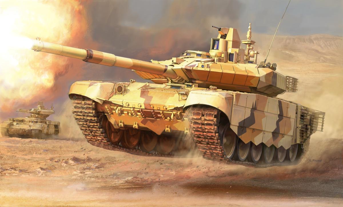 Russian main battle tank Russian main battle tank von Zvezda