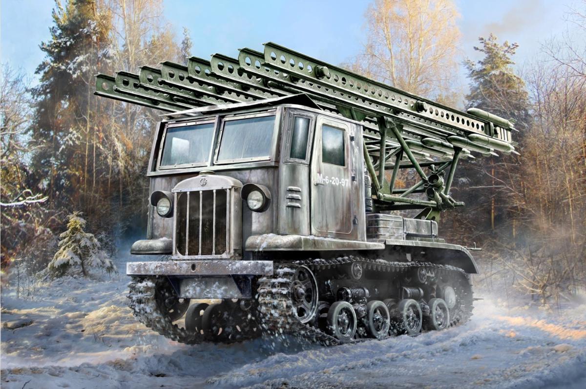 STZ-5 mit BM-13 KATYUSHA STZ-5 mit BM-13 KATYUSHA von Zvezda