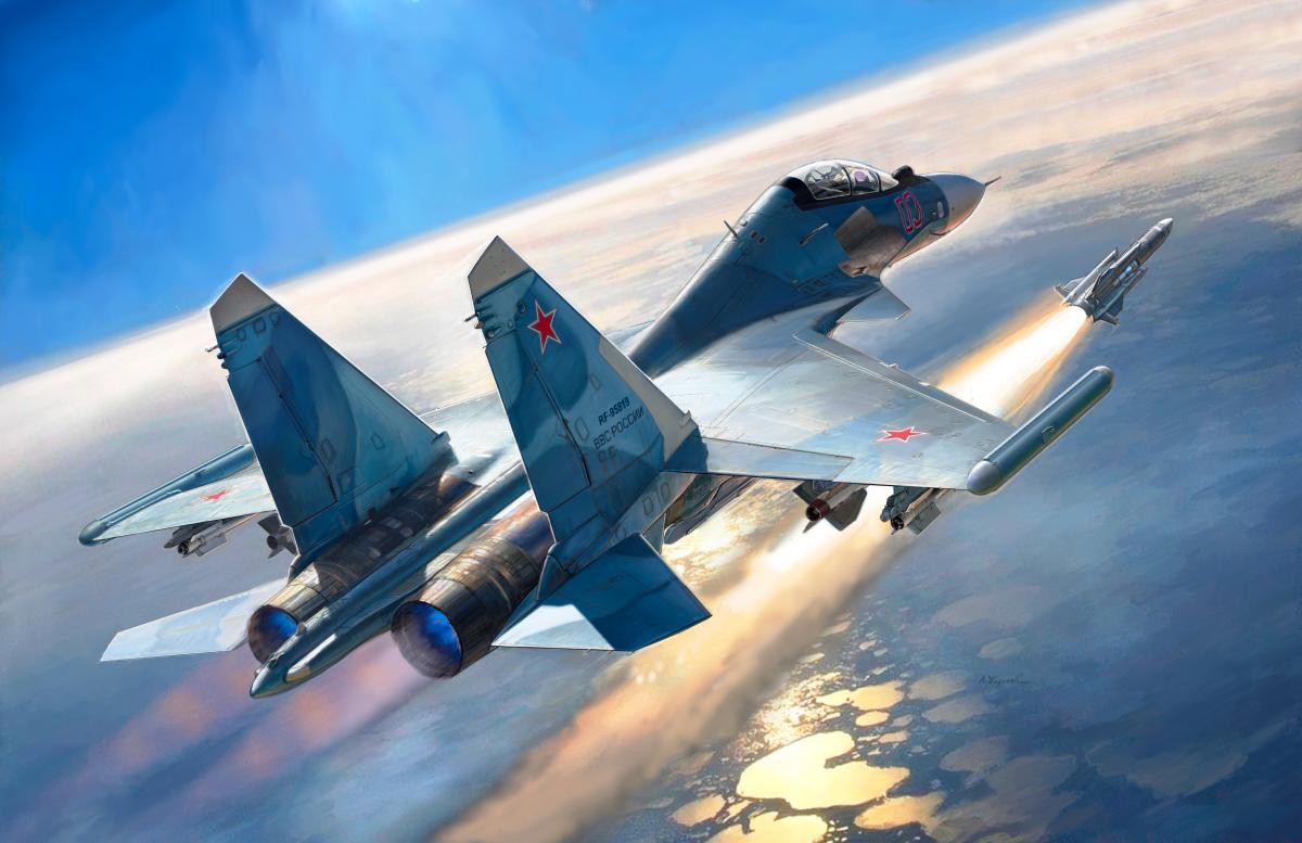 SU-30SM Flanker H SU-30SM Flanker H von Zvezda