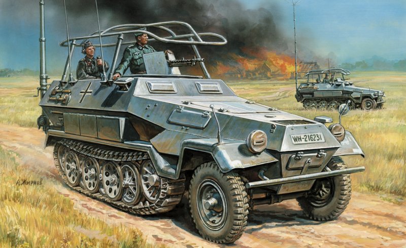 Sd. Kfz. 251/3 Ausf. B Funkwagen Sd. Kfz. 251/3 Ausf. B Funkwagen von Zvezda