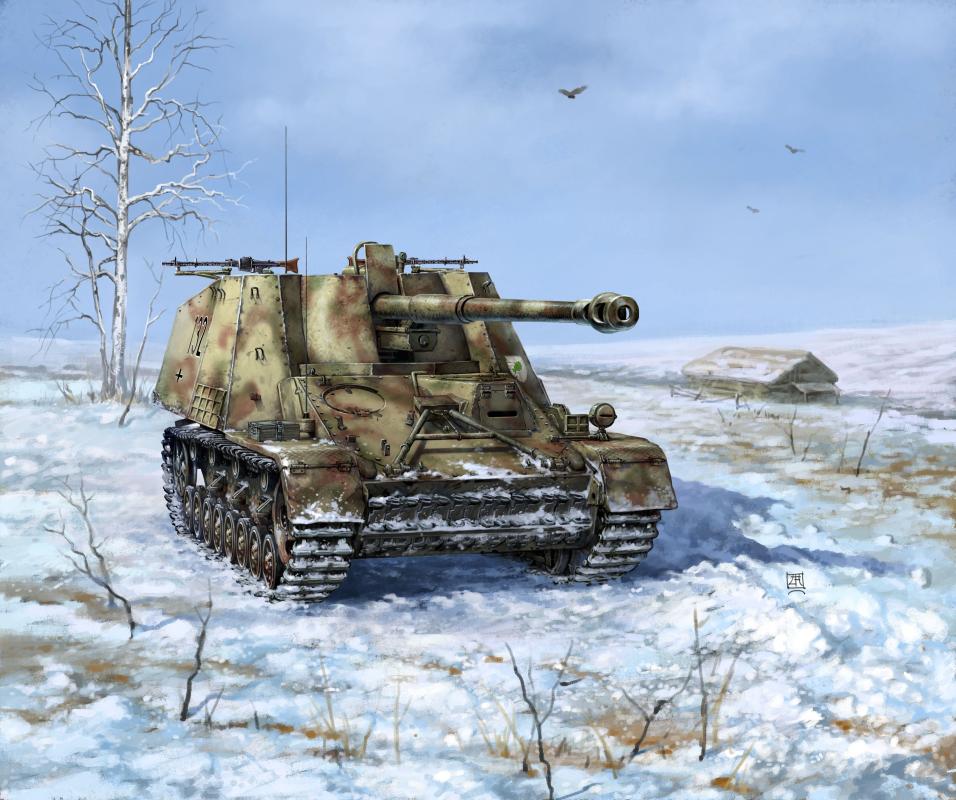 Sd.Kfz.164, Nashorn Sd.Kfz.164, Nashorn von Zvezda