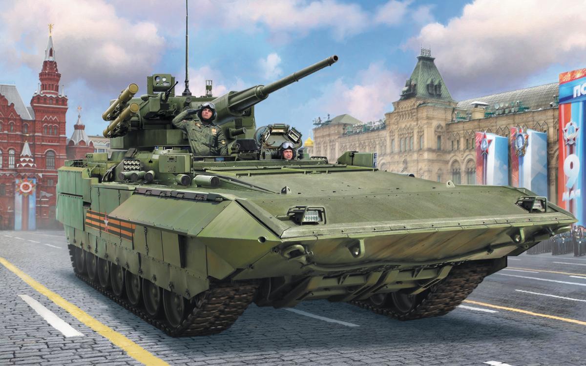 Sov. T-15 m. 57mm Geschütz Sov. T-15 m. 57mm Geschütz von Zvezda