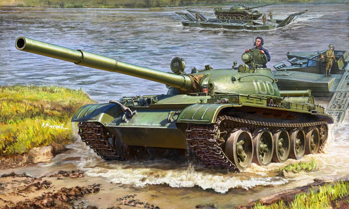 Soviet main battle tank T-62 Soviet main battle tank T-62 von Zvezda