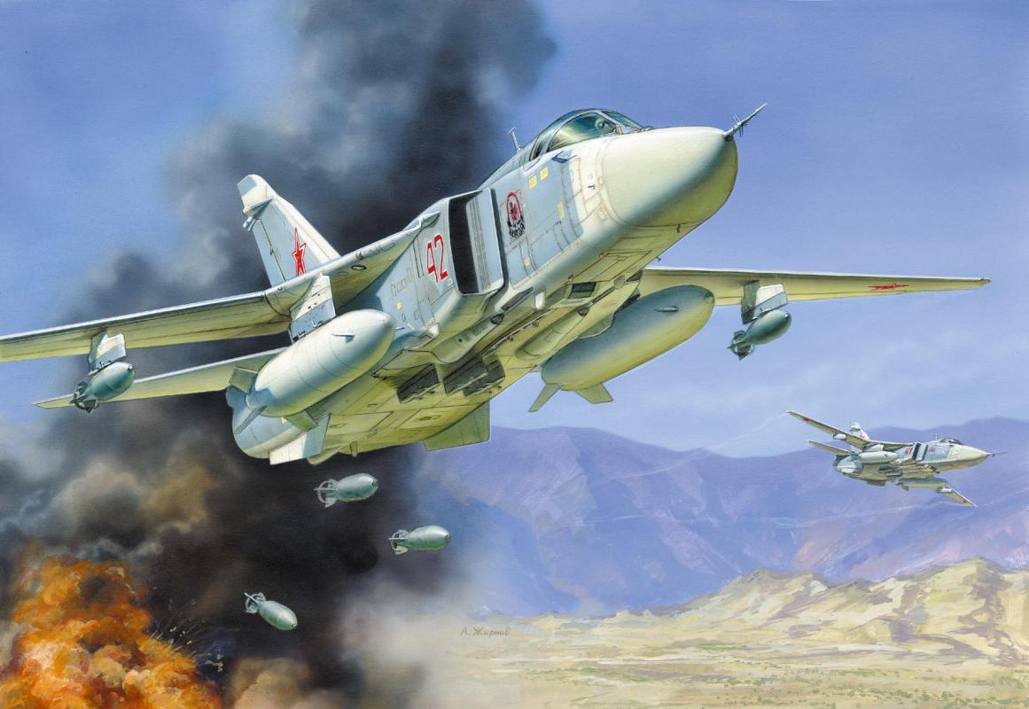 Sukhoi SU-24M Fencer-D Sukhoi SU-24M Fencer-D von Zvezda