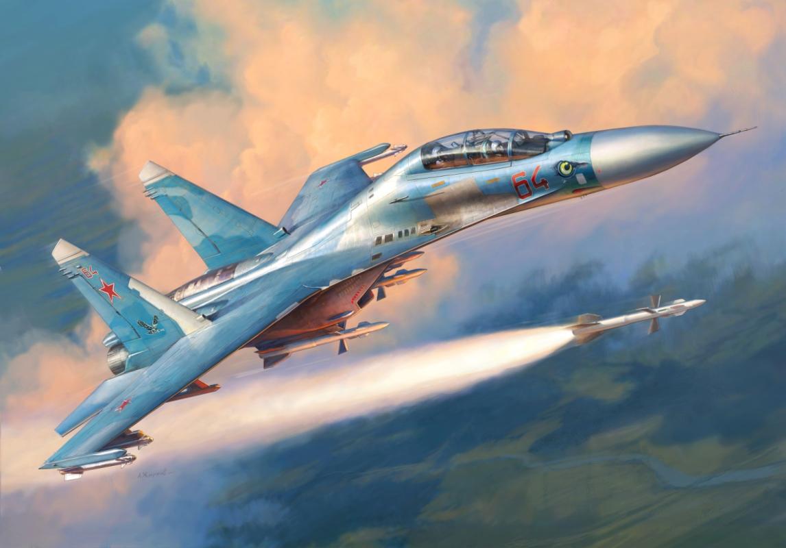 Sukhoi SU-27 UB Flanker-C Sukhoi SU-27 UB Flanker-C von Zvezda