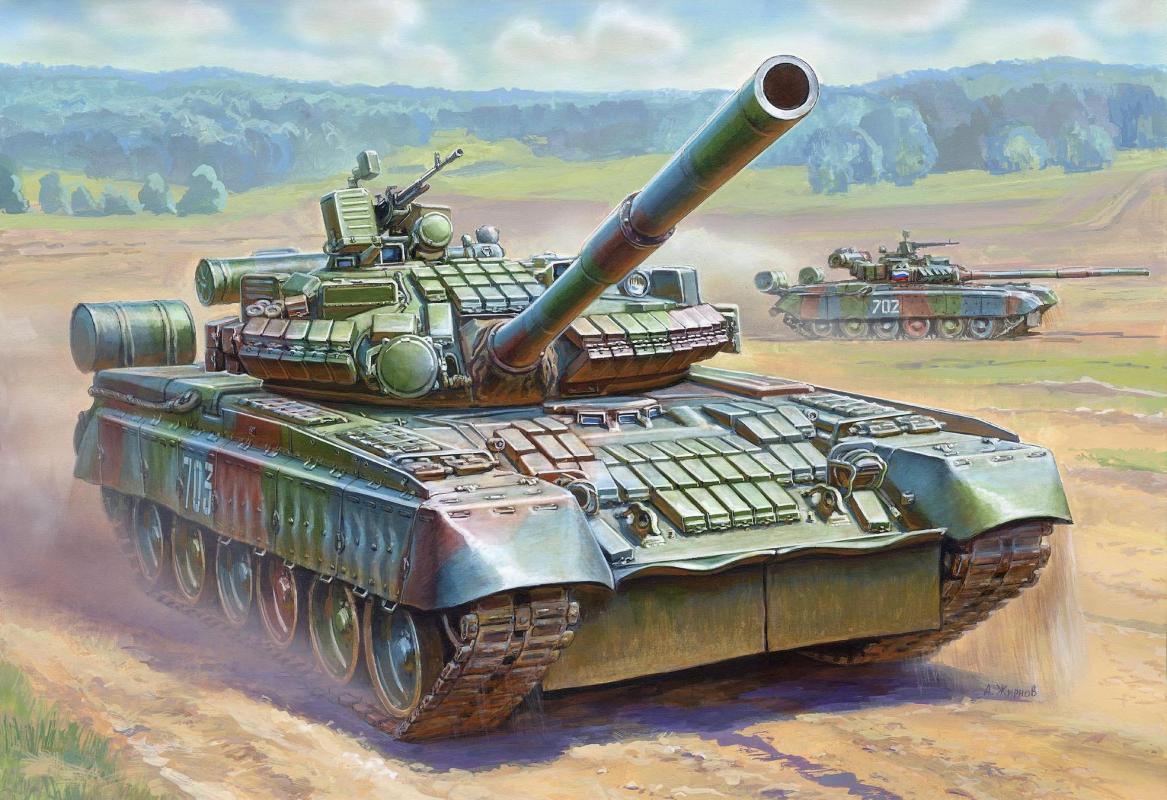 T-80U with ERA T-80U with ERA von Zvezda