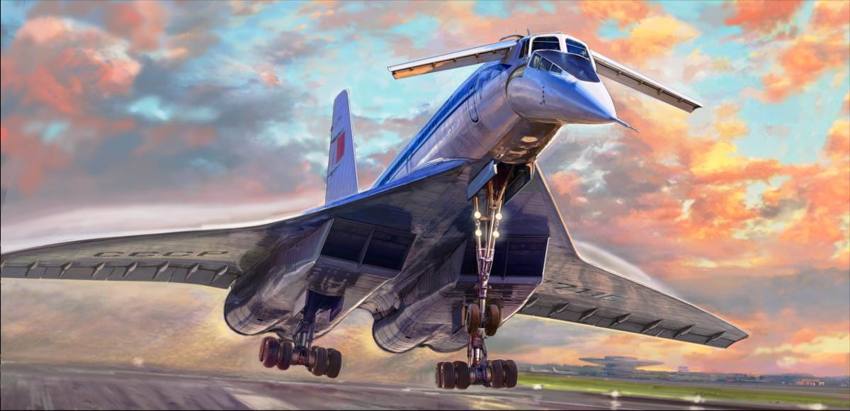 Tupilev TU-144 Tupilev TU-144 von Zvezda