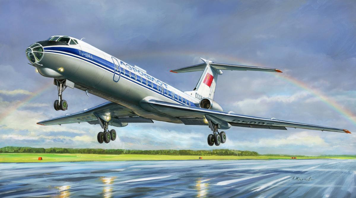Tupolev Tu-134B´67 Tupolev Tu-134B´67 von Zvezda