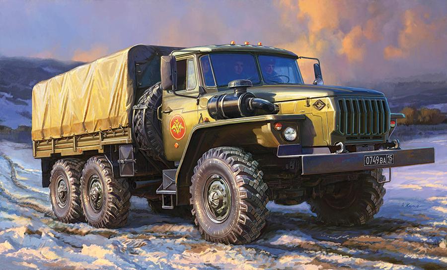 Ural 4320 - Russischer Truck Ural 4320 - Russischer Truck von Zvezda
