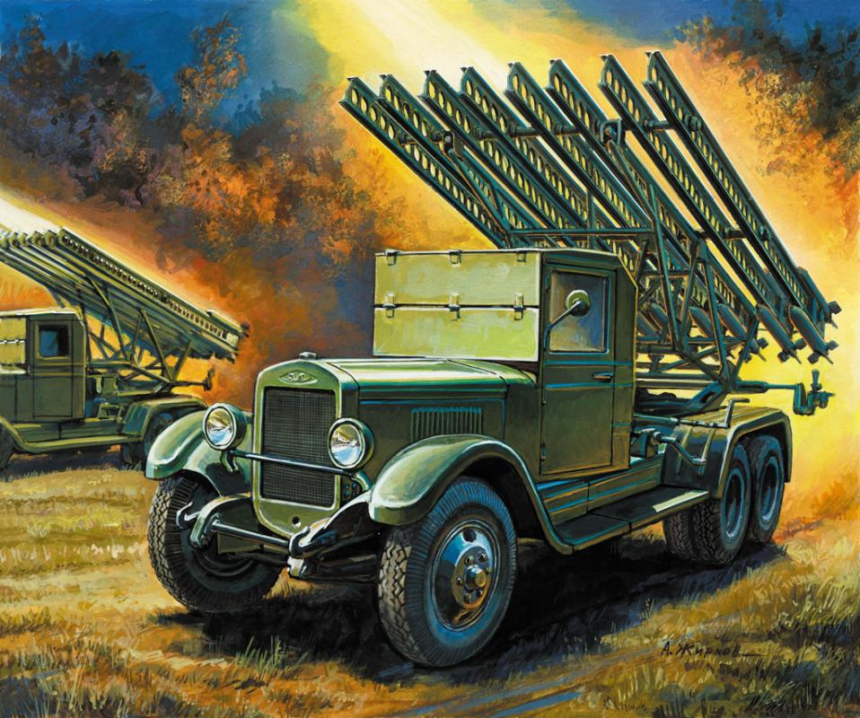 WWII Wargame AddOn Sov. Katyusha WWII Wargame AddOn Sov. Katyusha von Zvezda