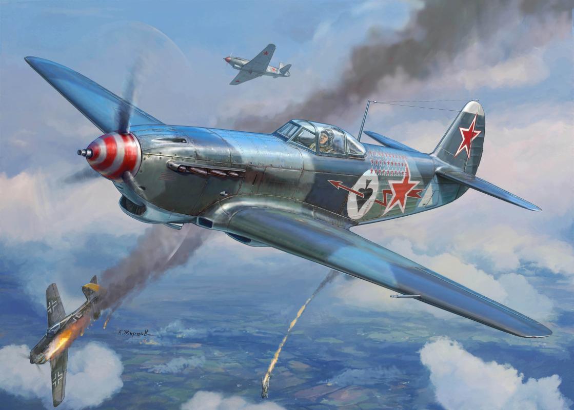Yak-9-T mit Kanone Yak-9-T mit Kanone von Zvezda