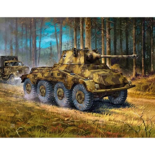 Zvezda 926285 1/100 Sd.Kfz.234 Puma, Weiß von Zvezda