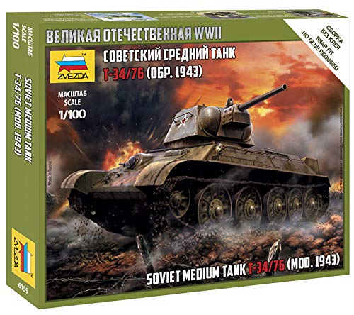 Zvezda 1/100 T-34-76 mod.1942 von Zvezda
