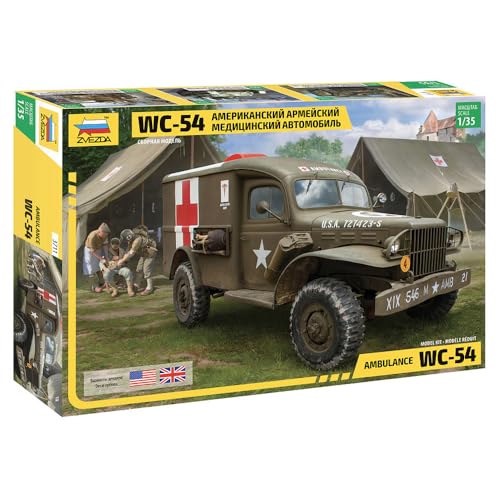 Zvezda - 1/35 WC-54 Ambulance - Plastik-Modellbau - Maßstab: 1:35 von Zvezda