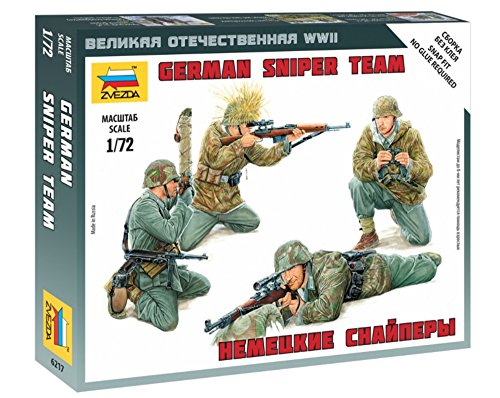 Zvezda 1/72 WWII deutsche Scharfschützengruppe Zvezda 1/72 WWII deutsche Scharfschützengruppe von Zvezda