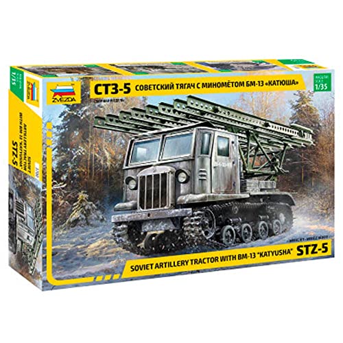 Zvezda 1/35 STZ-5 mit BM-13 KATYUSHA von Zvezda