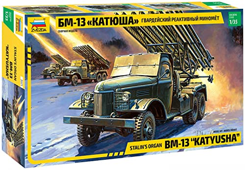 Zvezda Z3521 500783521 - 1:35 WWII BM-13 Katiusha von Zvezda