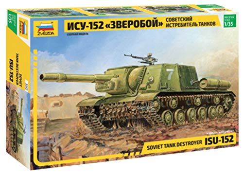 Zvezda 500783532-1:35 Model Soviet Self-Propelled Gun ISU-152 von Zvezda