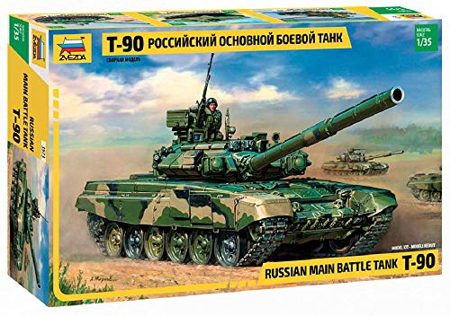 Zvezda Z3573 500783573 - 1:35 Modelle Russischer Kampfpanzer T-90 von GSI Creos