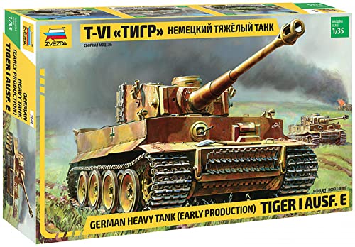 Zvezda 500783646 - 1:35 Tiger I Early (Kursk) von Zvezda