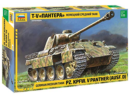 Zvezda 500783678 - 1:35 Panzerkampfwagen V Panther Ausführung D von GSI Creos