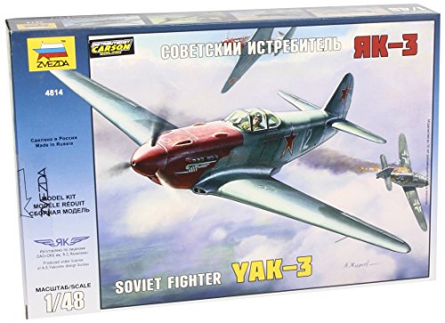 Zvezda 500784814-1:48 Yak-3 Soviet WWII Fighter von Zvezda