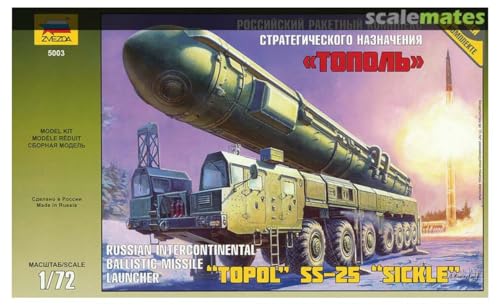 Zvezda 500785003-1:72 Topol M Rakete Werfer von Zvezda