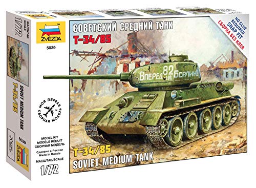 Zvezda 500785039-1:72 T-34/85 Soviet Medium Tank WWII Zvezda 500785039-1:72 T-34/85 Soviet Medium Tank WWII von Zvezda
