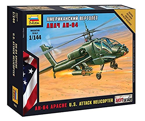 Zvezda 500787408-1:144 AH-64 Apache US Angriffs-Helikopter Zvezda 500787408-1:144 AH-64 Apache US Angriffs-Helikopter von Zvezda