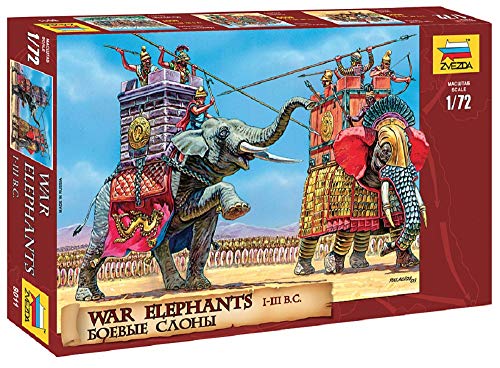 Zvezda 500788011-1:72 War Elephants von Zvezda