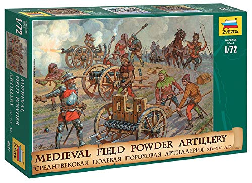 Zvezda 500788027 - 1:72 Medieval Field Artillery von GSI Creos