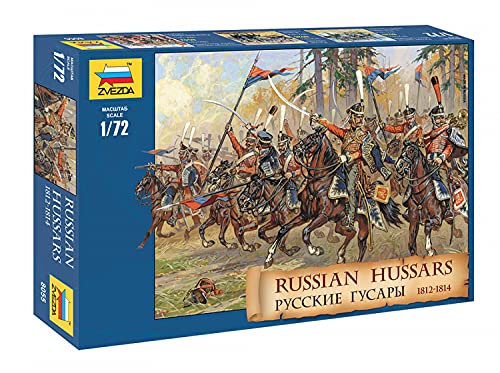 Zvezda 500788055-1:72 Russian Hussars 1812-14 von Zvezda