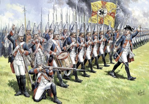 Zvezda 500788071-1:72 Preussische Grenadiere Frederick II von Zvezda