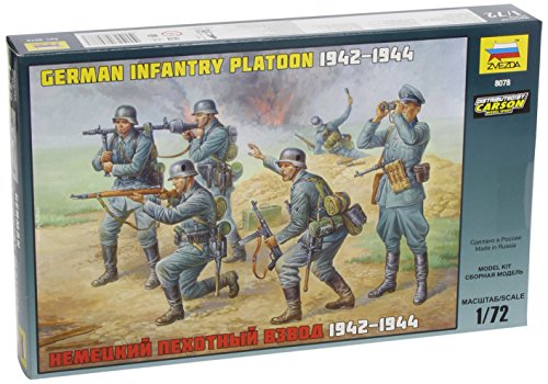 Zvezda 500788078-1:72 WWII Figuren-Set Deutsche Infanterie Zvezda 500788078-1:72 WWII Figuren-Set Deutsche Infanterie von Zvezda