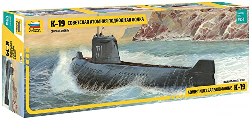 Zvezda 500789025-1:350 K-19 Soviet Atom U-Boot von Zvezda