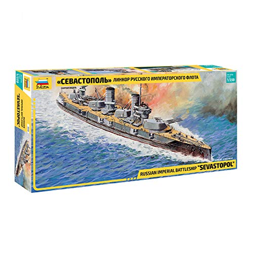 Zvezda 500789040-1:350 Schlachtschiff, Sevastopol von Zvezda