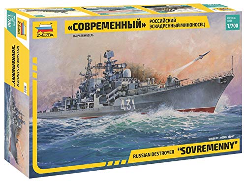 Zvezda 500789054-1:700 Russischer Zerstörer Sovremenny von Zvezda