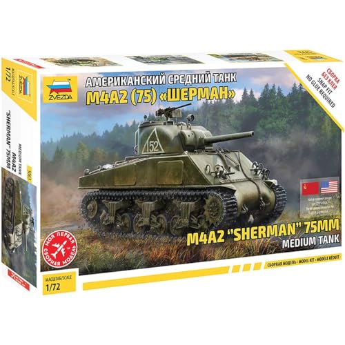 Zvezda 1/72 M4 A2 (75mm) Sherman von Zvezda