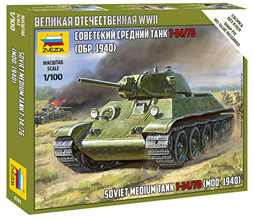 Zvezda 1/100 T-34 von Zvezda