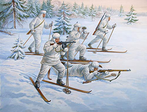 1/72 WWII sowjetische Skifahrer 1/72 WWII sowjetische Skifahrer von Zvezda