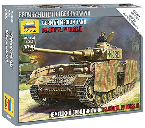 Zvezda 1/100 Panzer IV AUSF.H von Zvezda