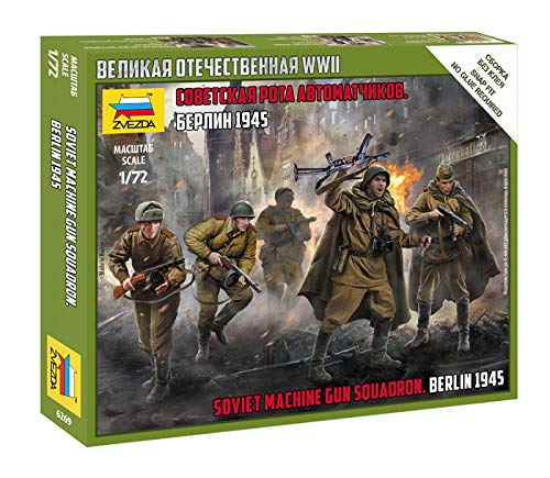 Zvezda 1/72 WWII sowjetische Maschinengewehr-Abteilung von Zvezda