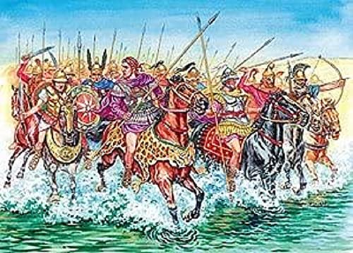 Zvezda 8007 - Age of Battles Table Top, Mazedonische Kavallerie, Unlackiert von Zvezda