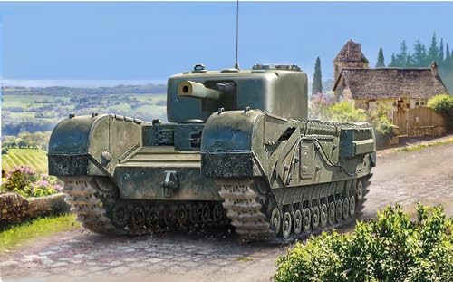 Zvezda - 1/100 Churchill Mk. V - Plastikmodellbausatz Zvezda - 1/100 Churchill Mk. V - Plastikmodellbausatz von Zvezda