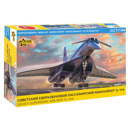 Zvezda 927045-1/144 Tupilev TU-144 - Maßstab 1:144 von Zvezda