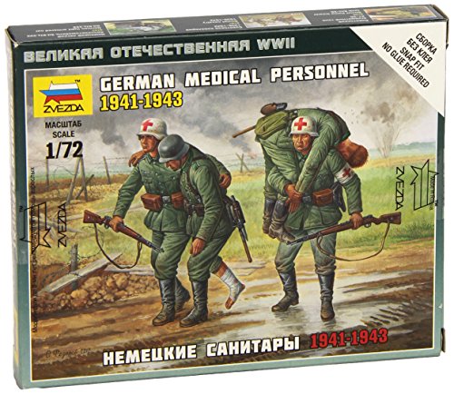 Zvezda – Z6143 – Modellbau – Figur – Medizinisches Personal, Deutschland Zvezda – Z6143 – Modellbau – Figur – Medizinisches Personal, Deutschland von Zvezda
