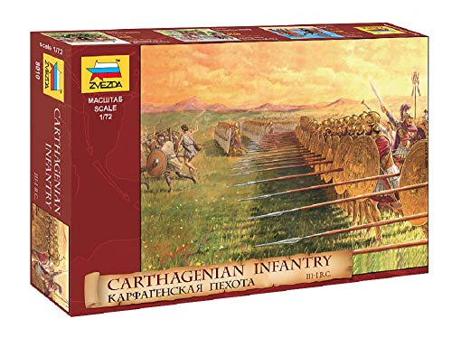 Zvezda Z8010 500788010 - 0.0916666666666667 Carthagenian Infantry Zvezda Z8010 500788010 - 0.0916666666666667 Carthagenian Infantry von Zvezda