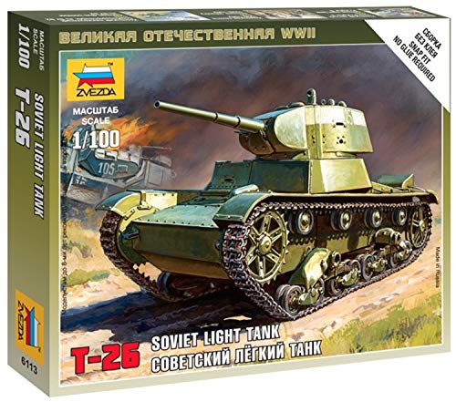 Zvezda 1/100 T-26 von Zvezda