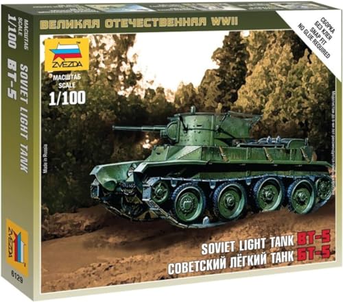 Zvezda – z6129 – Modellbau – bt-5 – Maßstab 1: 100 Zvezda – z6129 – Modellbau – bt-5 – Maßstab 1: 100 von Zvezda